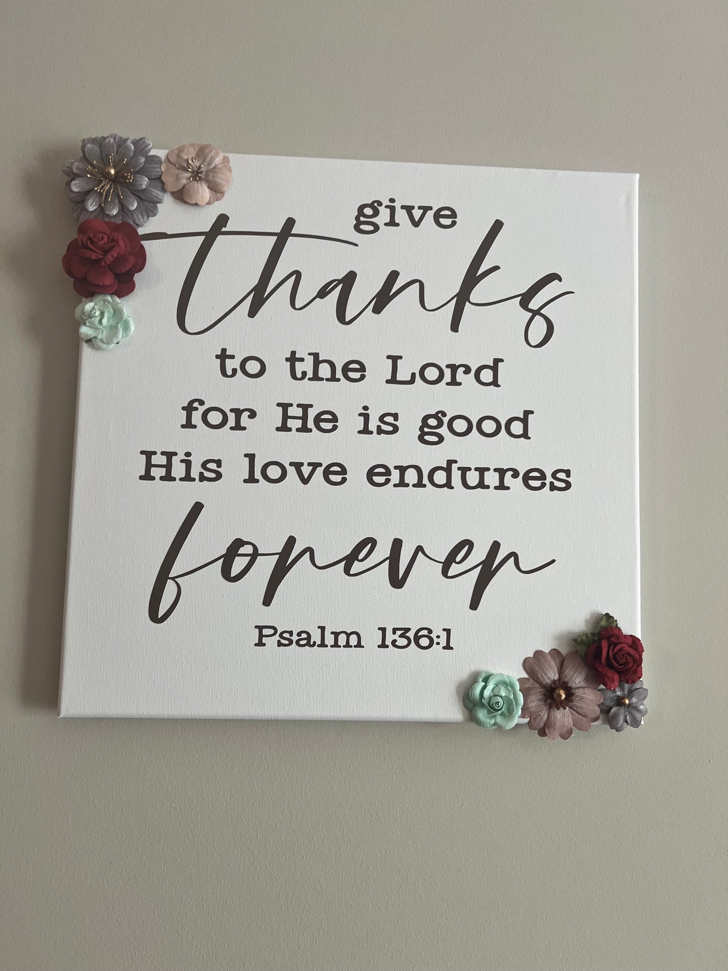 14 x 14 Custom Wall Art