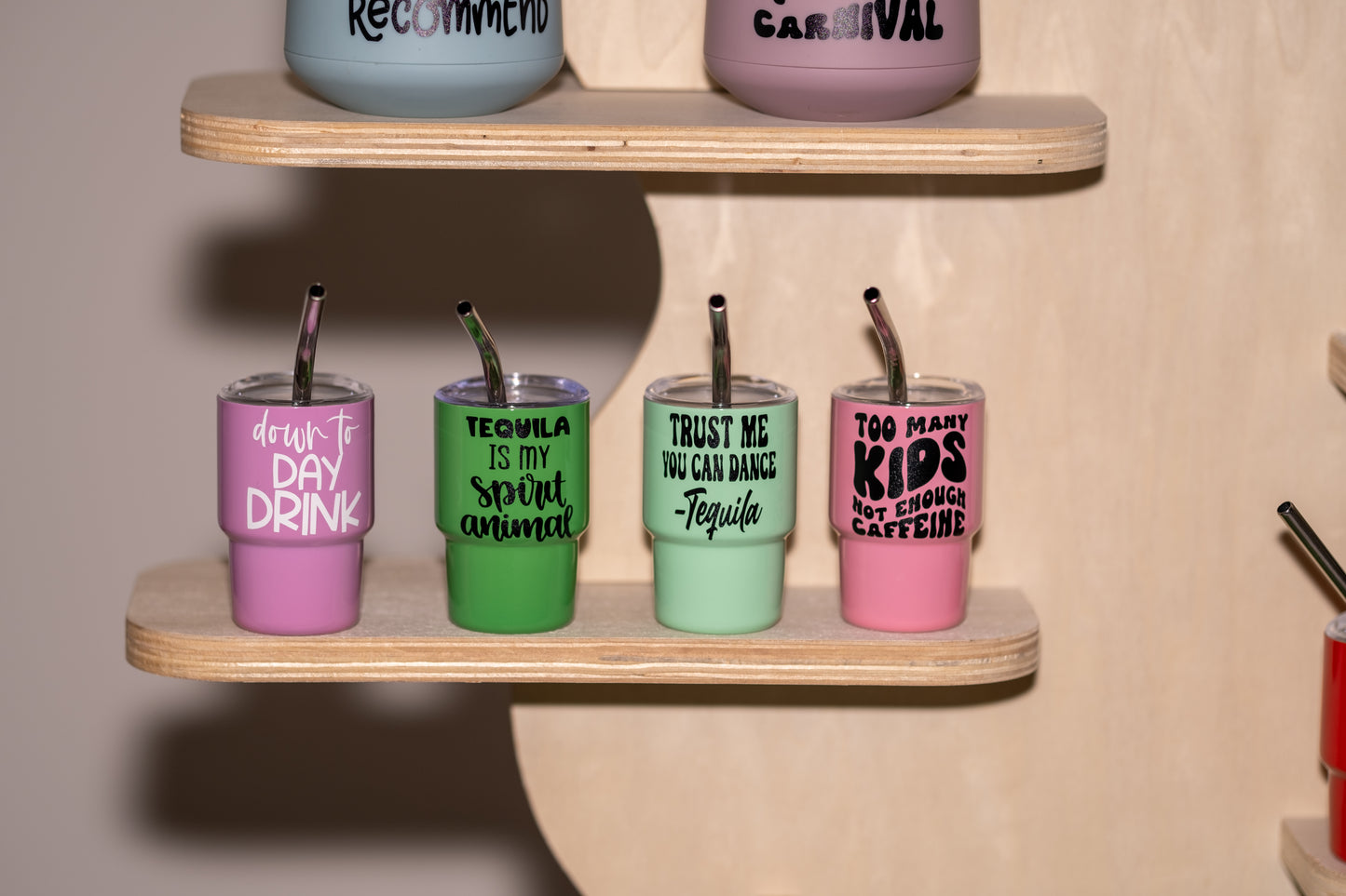 3 oz Insulated Shot Tumblers