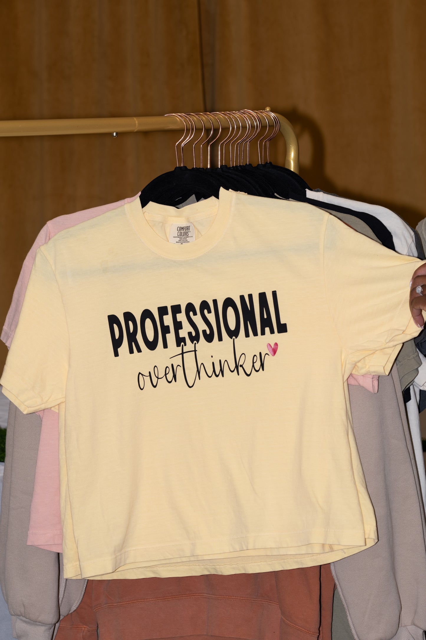 Professional Overthinker Crop Top Women's T-shirt