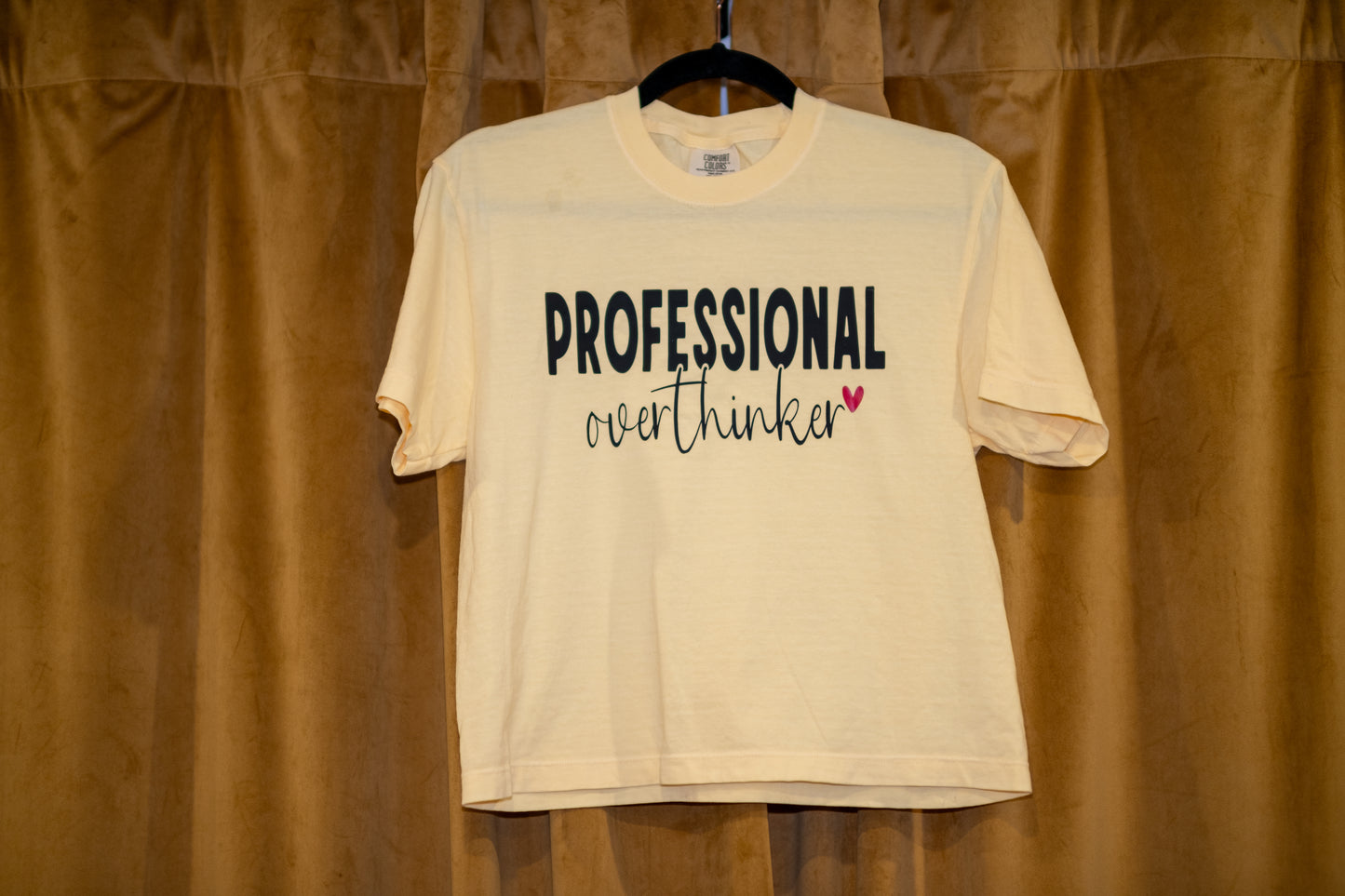 Professional Overthinker Crop Top Women's T-shirt