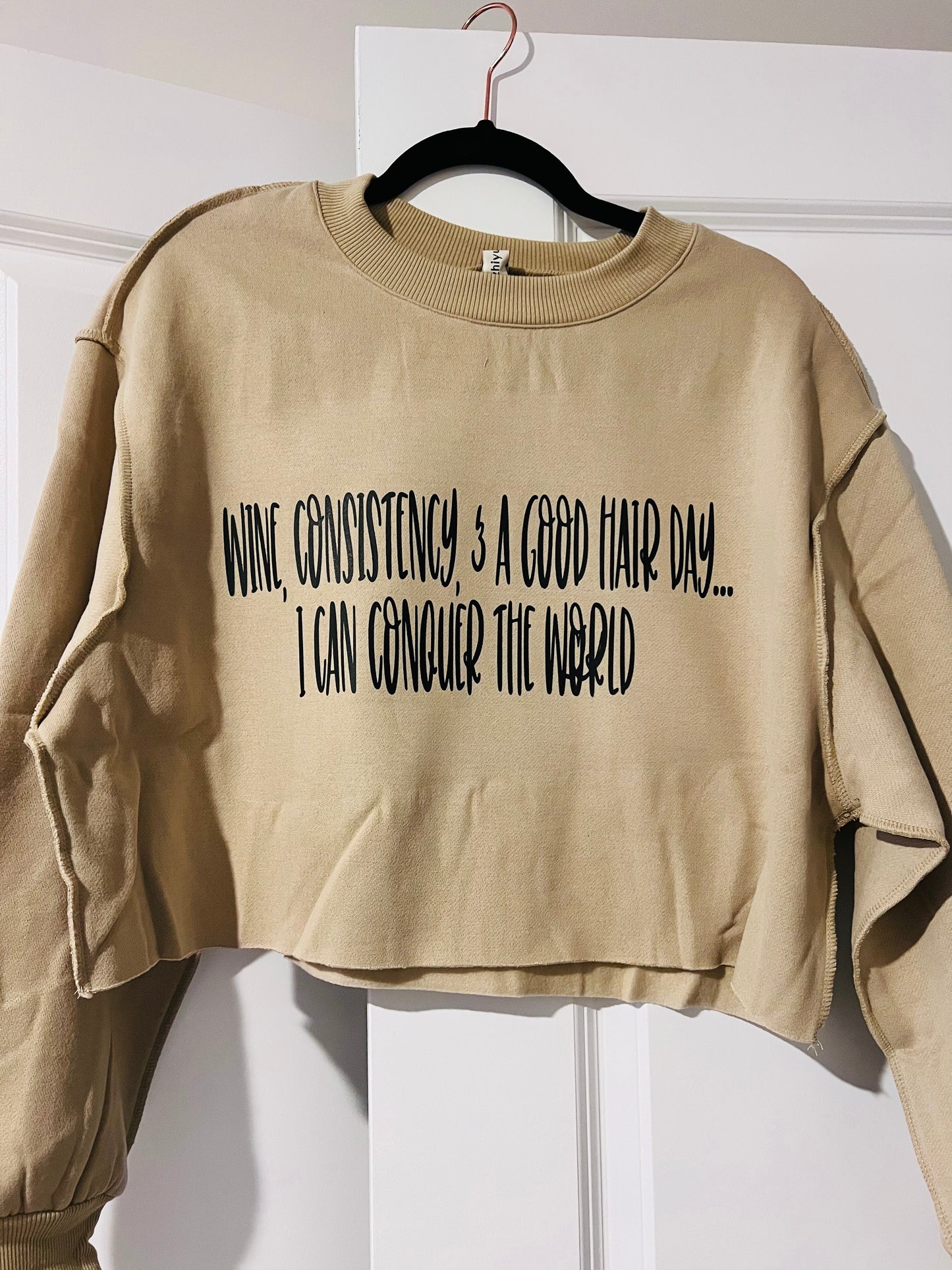 Wine & Consistency Sweater