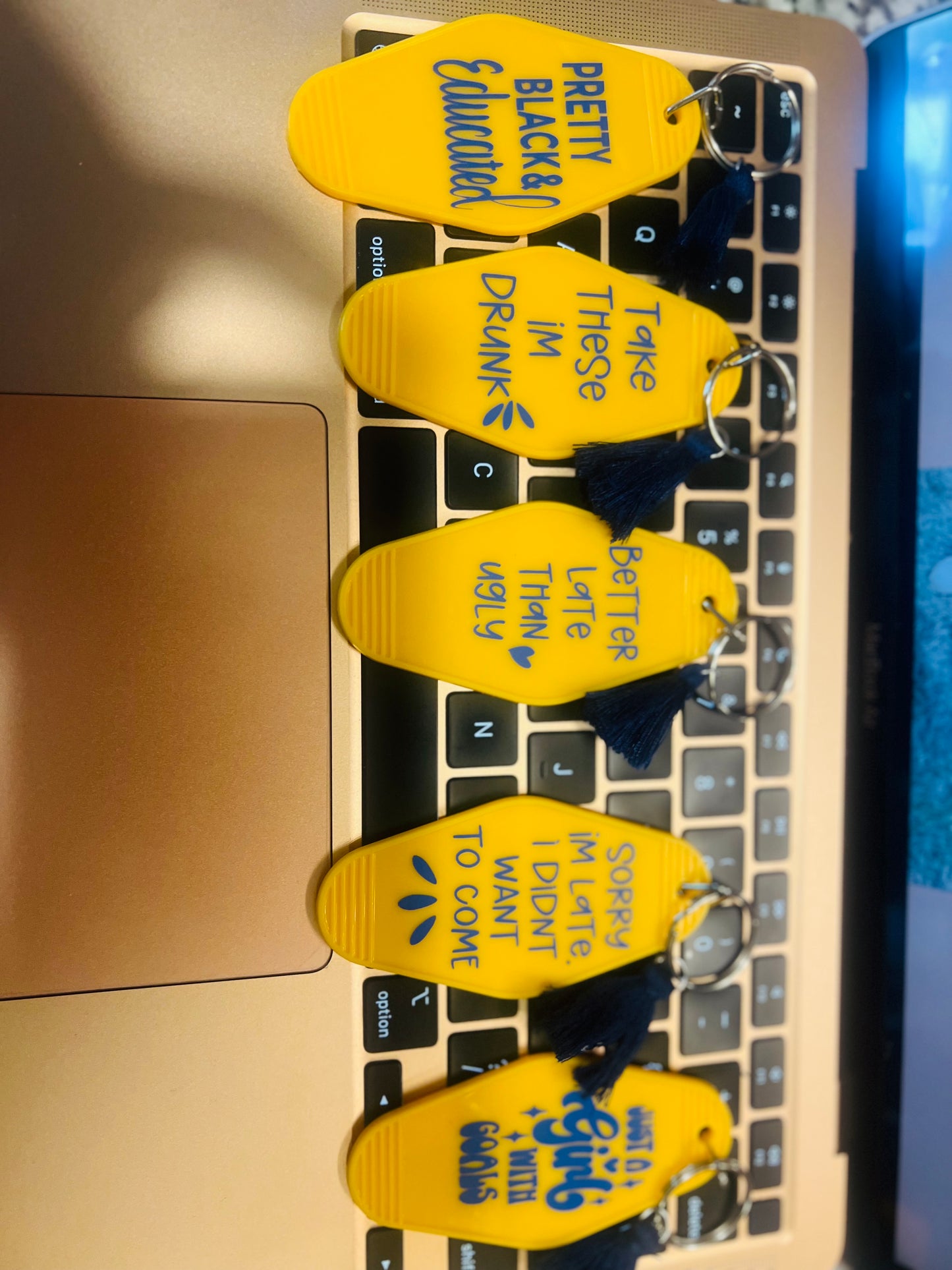 Motel Style Keychains