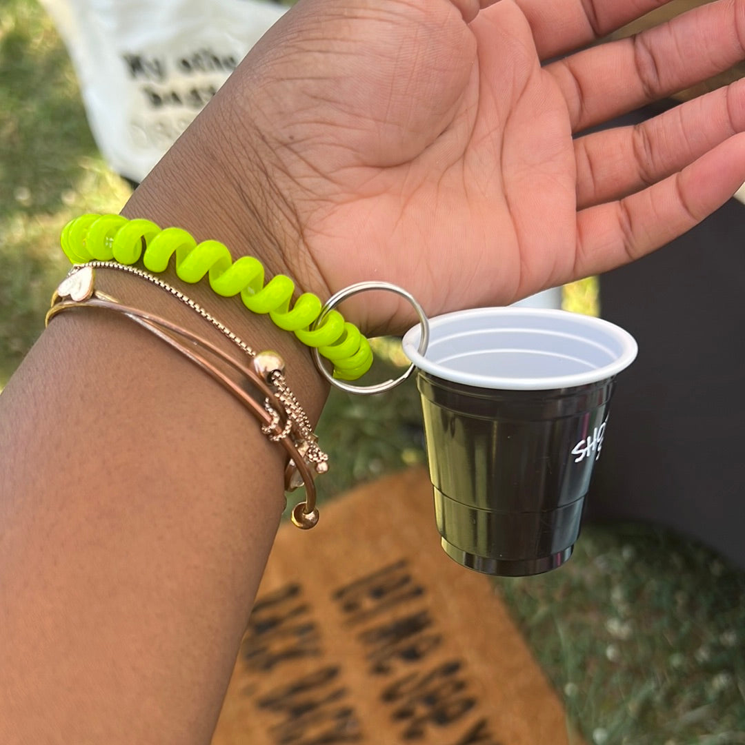 Mini Shot Glass Keychains