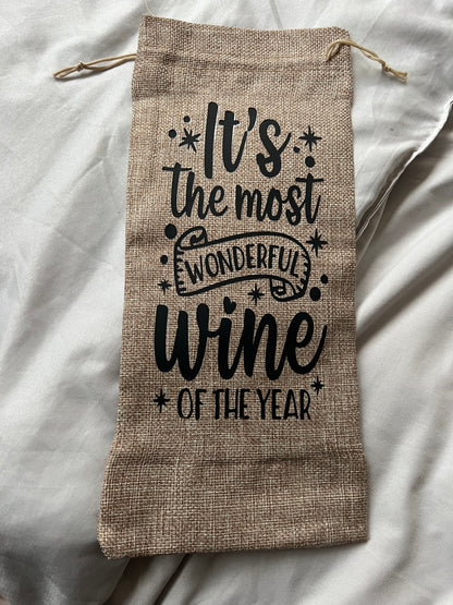 Custom, Funny Wine Bottle Sleeve