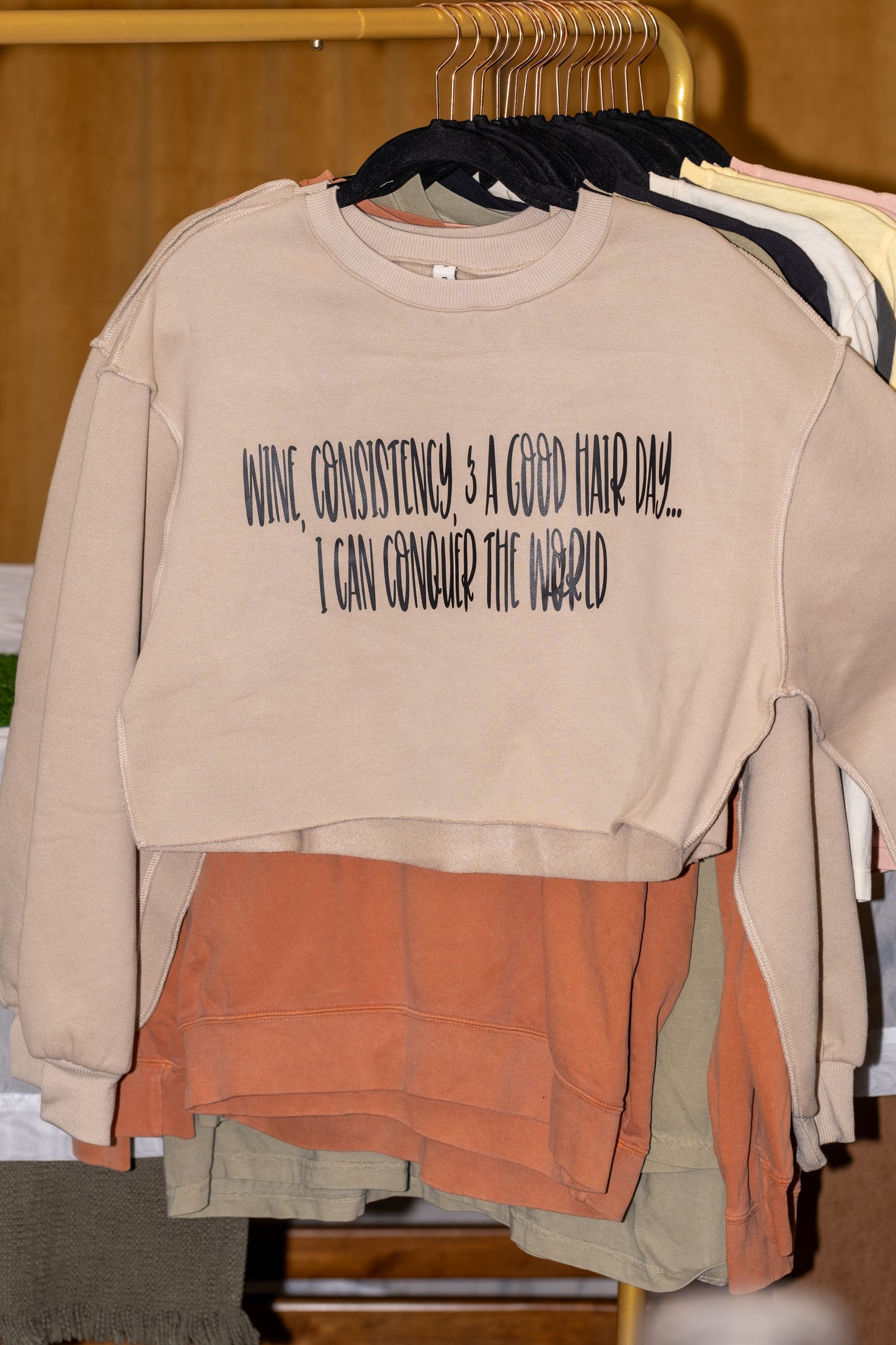 Wine & Consistency Sweater