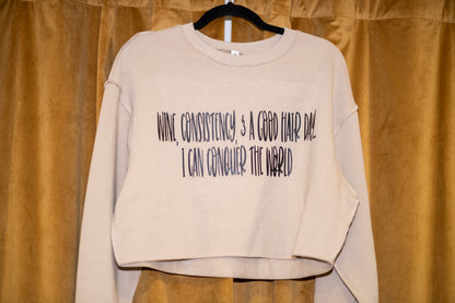 Wine & Consistency Sweater