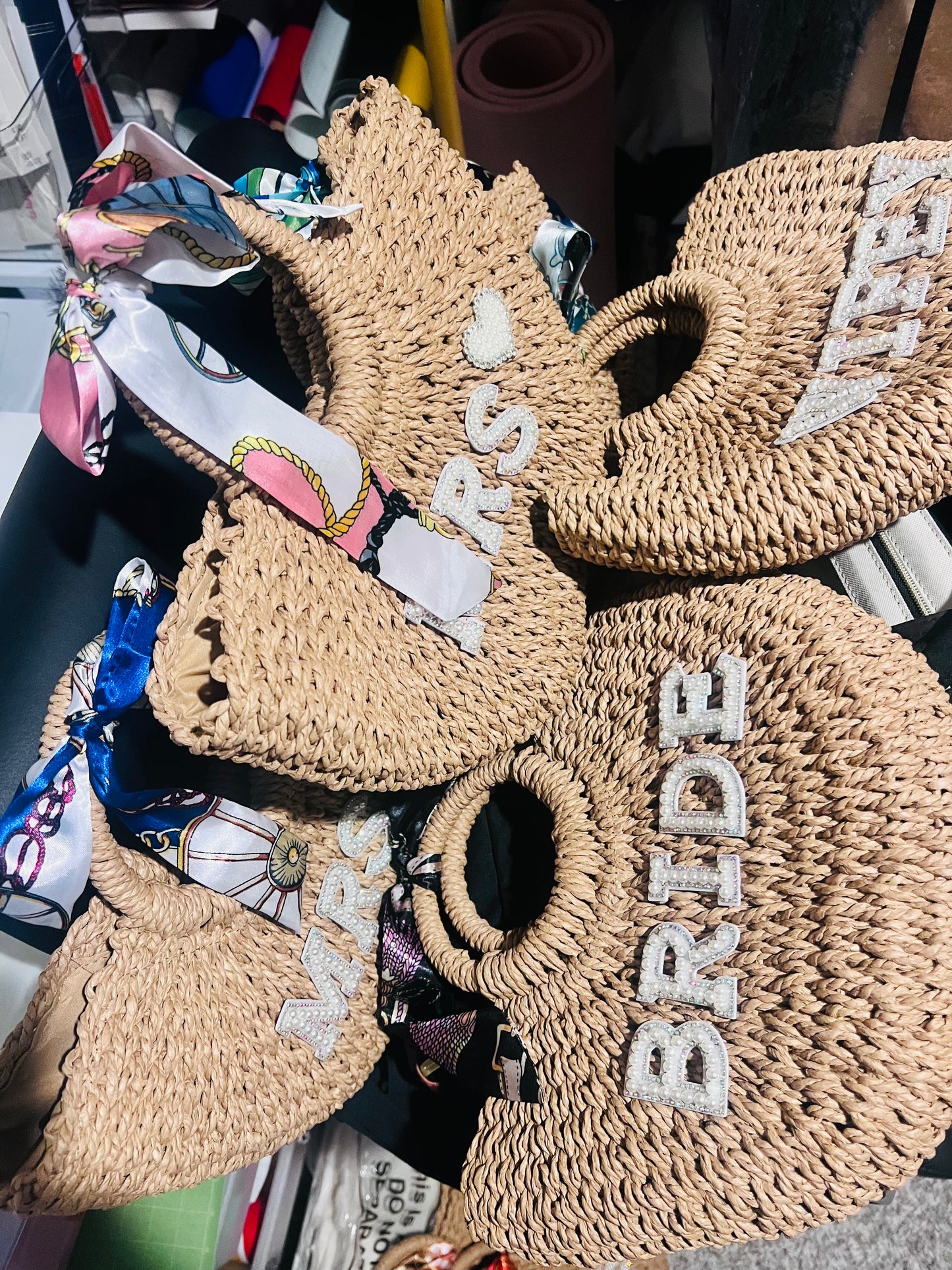 Rattan Bridal Bags