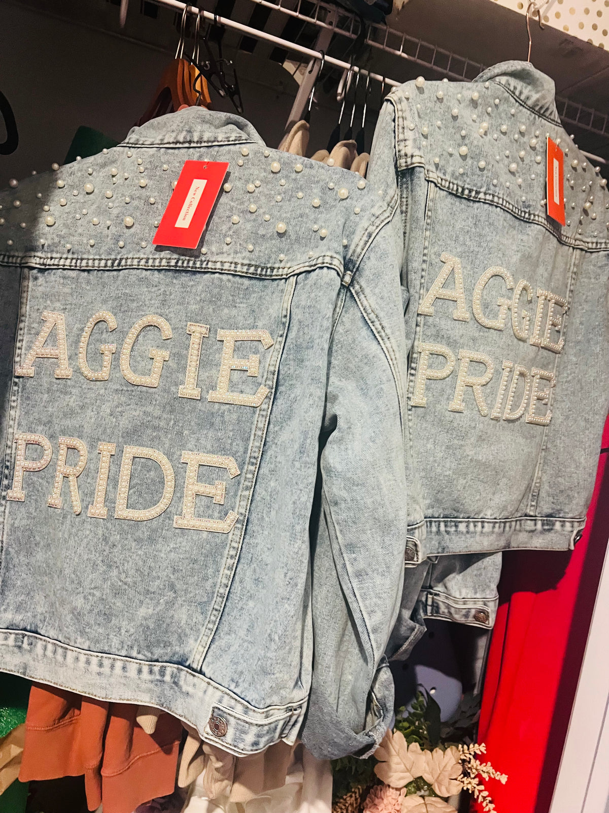 Aggie Pride Jean Jackets