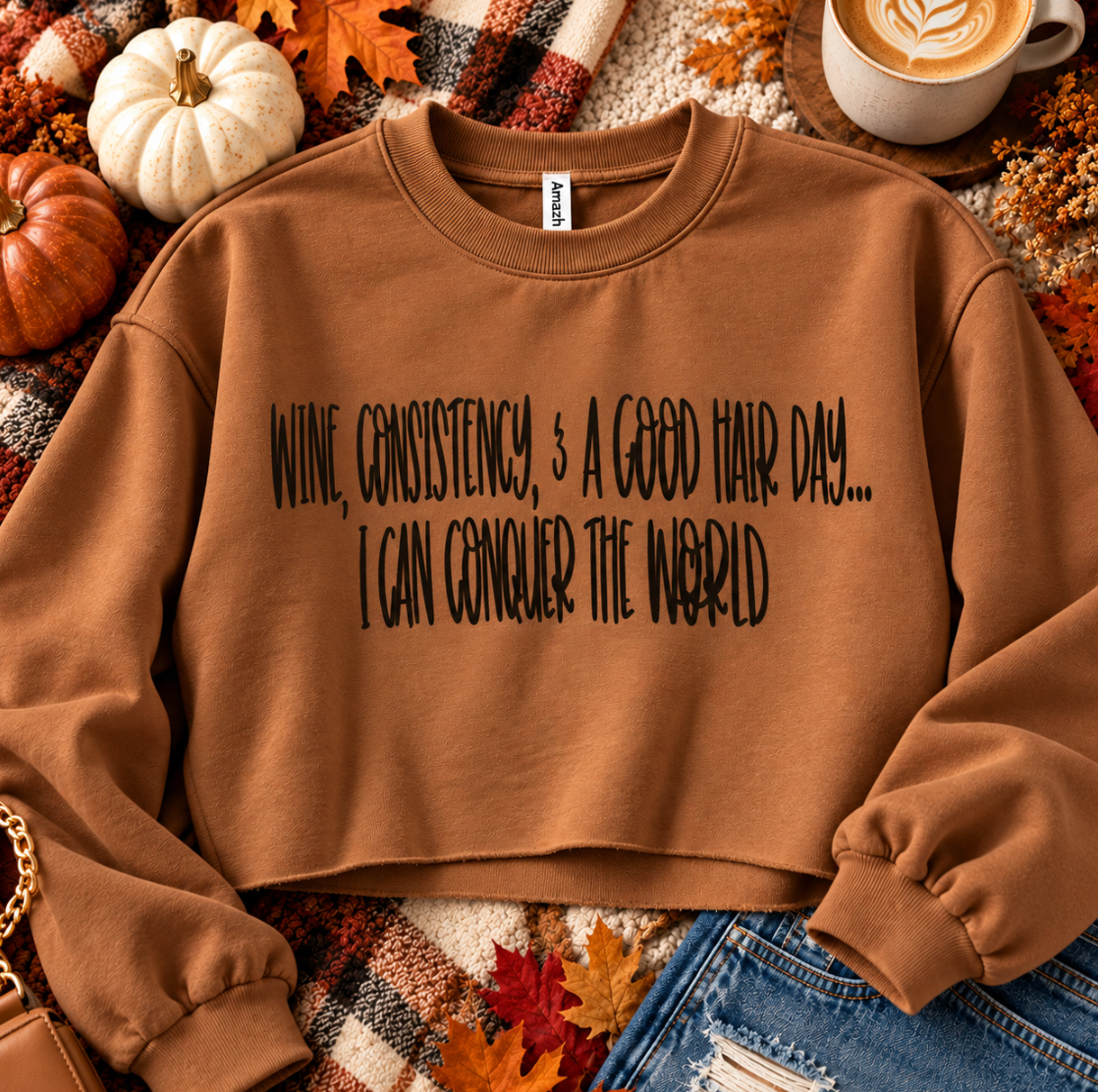 Wine & Consistency Sweater